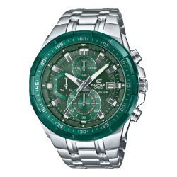 Reloj Casio Edifice EFR-539DE Crono con esfera color verde