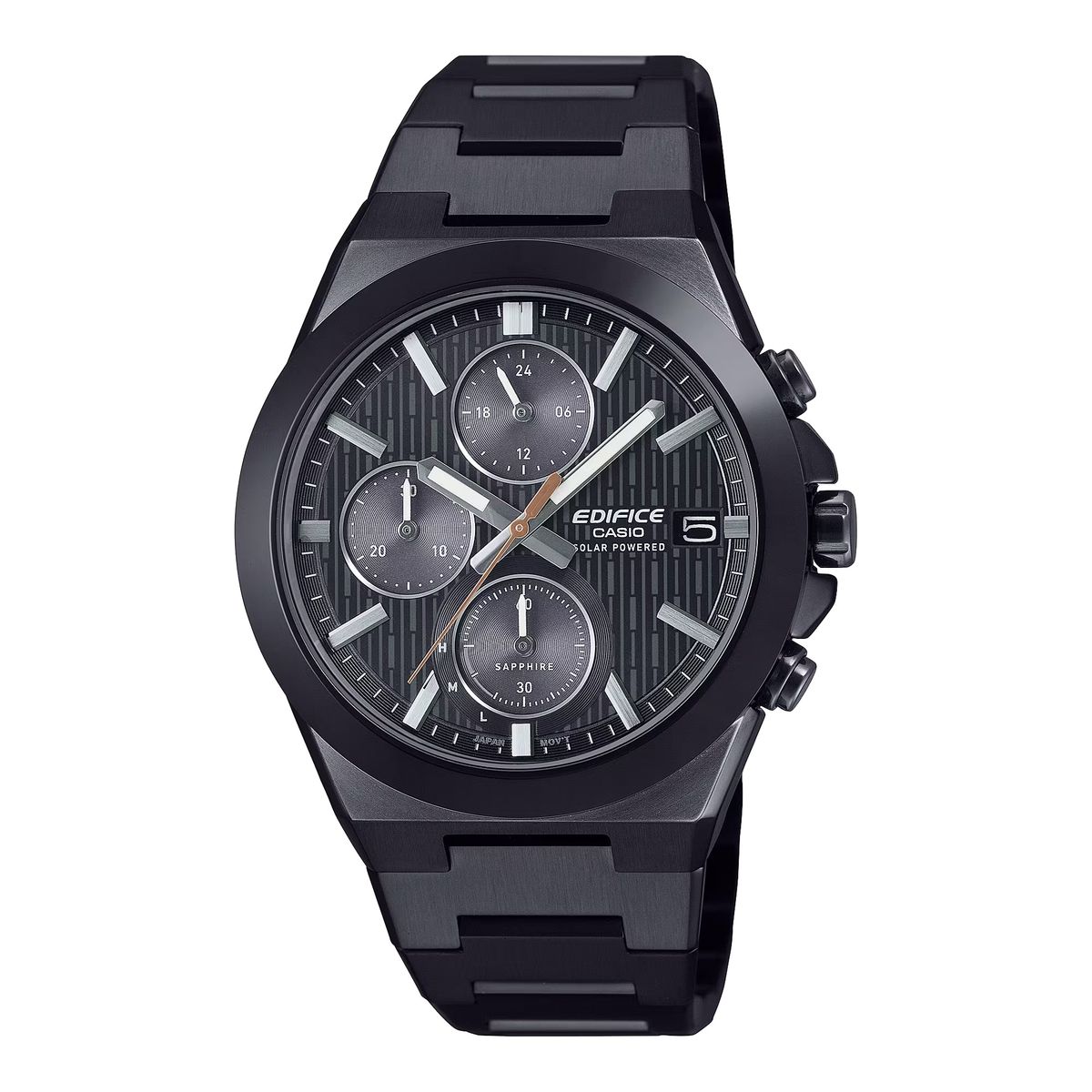 Reloj Casio Edifice EFS-S650DC Solar con bisel cerámico Negro