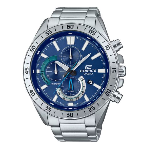 Casio Edifice EFV-620D Chronographenuhr mit blauem Zifferblatt
