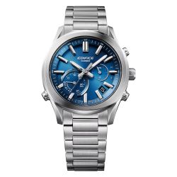 Reloj Casio Edifice EQB-1300 Crono Solar con esfera azul