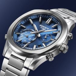 Reloj Casio Edifice EQB-1300 Crono Solar con esfera azul
