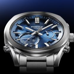 Reloj Casio Edifice EQB-1300 Crono Solar con esfera azul