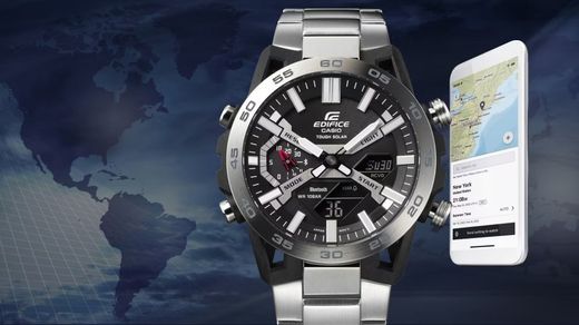 Relógio Solar Casio Edifice Sospensione