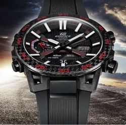Reloj Casio Edifice Sospensione Solar Red