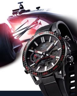 Reloj Casio Edifice Sospensione Solar Red