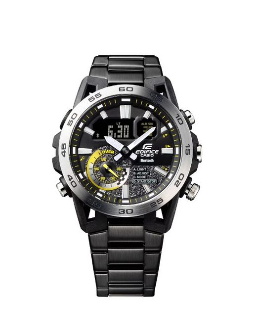 Reloj Casio Edifice Suspensione ECB-40DC Acero Ip negro