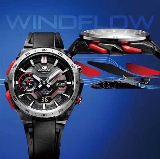 Reloj Casio Edifice Windflow con Bluetooth® carga Solar