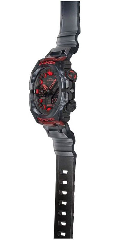 Reloj Casio G-ShockBluetooth en color negro y rojo