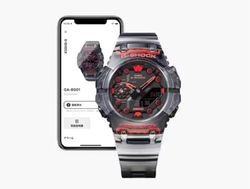 Reloj Casio G-ShockBluetooth en color negro y rojo