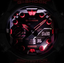 Reloj Casio G-ShockBluetooth en color negro y rojo