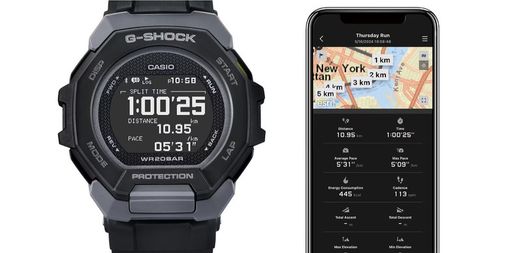 Reloj Casio G-Shock Bluetooth® G-SQUAD GBD-300 Negro