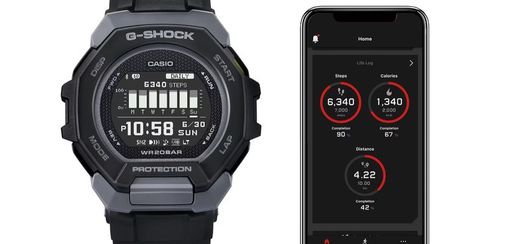 Reloj Casio G-Shock Bluetooth® G-SQUAD GBD-300 Negro