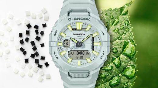 Reloj Casio G-Shock Bluetooth® GBA-950 color gris Cuenta Pasos