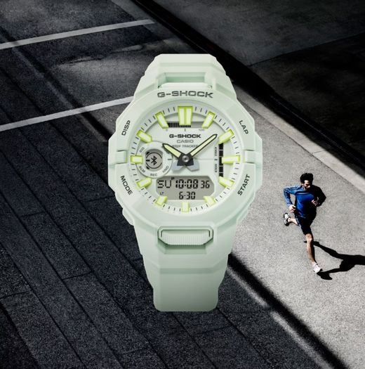 Reloj Casio G-Shock Bluetooth® GBA-950 color gris Cuenta Pasos