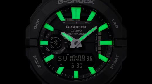 Relógio Casio G-Shock Bluetooth® GBA-950 Preto Contador de Passos