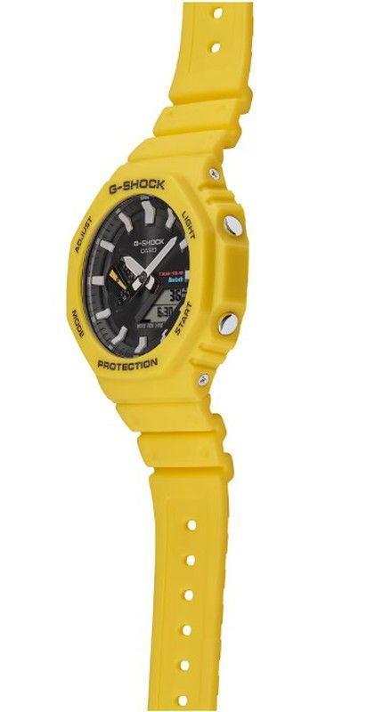 Casio G-Shock Bluetooth® Solaruhr in Gelb