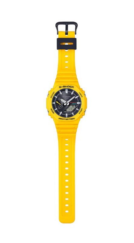 Casio G-Shock Bluetooth® Solaruhr in Gelb