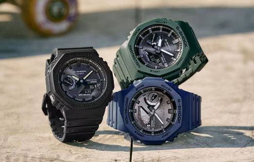 Casio G-Shock Bluetooth® Solar Marineblaue Uhr
