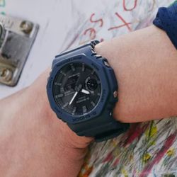 Casio G-Shock Bluetooth® Solar Marineblaue Uhr