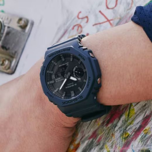 Casio G-Shock Bluetooth® Solar Marineblaue Uhr