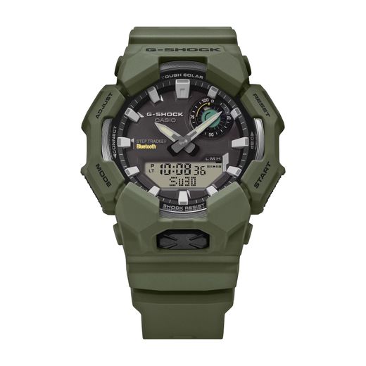 Reloj Casio G-Shock Bluetooth® Solar GA-B010 cuenta pasos en color verde