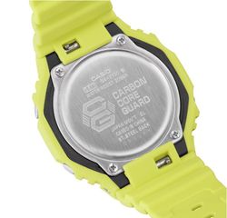 Casio G-Shock-Uhr mit Harzgehäuse, in der Farbe Voltgelb