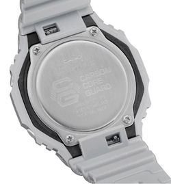 Reloj Casio g-shock caja de resina y carbono, en color plateado metalizado