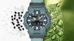 Montre Casio G-Shock GA-010 à haute luminosité, de couleur verte