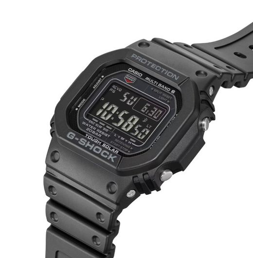 Casio G-Shock Solaruhr mit Radiofrequenzsignalen, Negativanzeige
