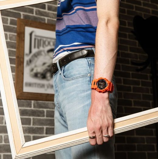 Casio G-Shock GD-010 – Hochhelle Digitaluhr in Orange