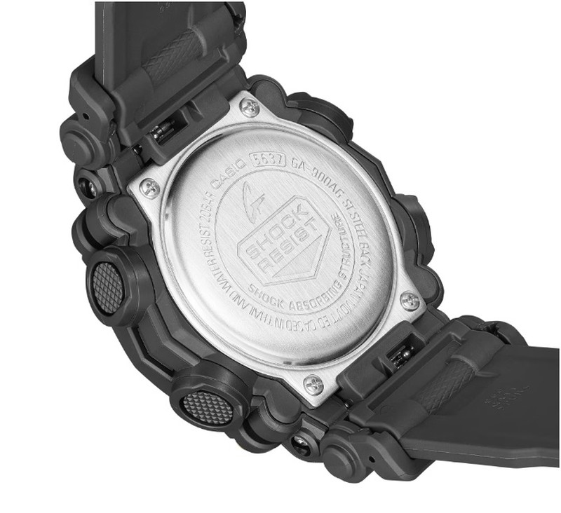 Reloj Casio G-SHOCK Black Bisel Acero Octogonal - Joyería Online Grau