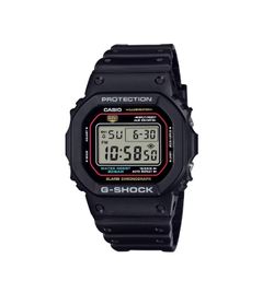 Reloj Casio G-Shock DW-5600 con señales de radiofrecuencia en color negro
