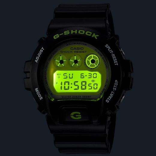 Casio G-Shock DW-6900 Schwarze Uhr