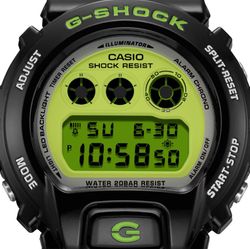 Casio G-Shock DW-6900 Schwarze Uhr