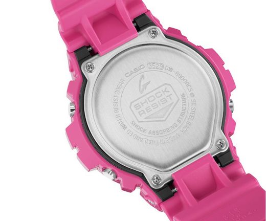Montre Casio G-Shock DW-6900 rose
