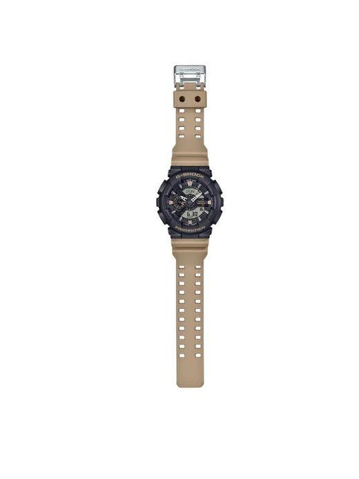 Reloj Casio G-Shock GA-110 con brazalete color tierra