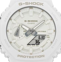 Montre Casio G-Shock GA-2100, boîtier en résine, blanc