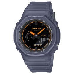 Reloj Casio g-shock GA-2100K caja de resina, en color gris ahumado