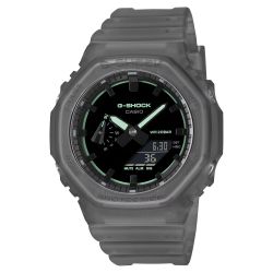 Reloj Casio g-shock GA-2100K caja de resina, en color gris y esfera noche