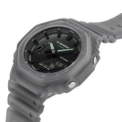 Reloj Casio g-shock GA-2100K caja de resina, en color gris y esfera noche