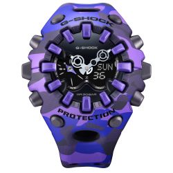 Reloj Casio G-Shock GA-V01 Trending Camuflaje Lila