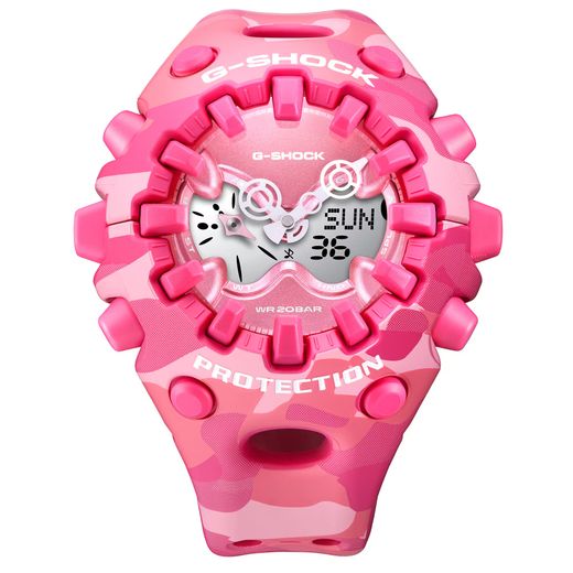 Reloj Casio G-Shock GA-V01 Trending Camuflaje Rosa