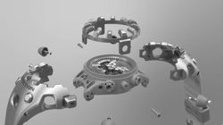 Montre Casio G-Shock GA-V01A argentée