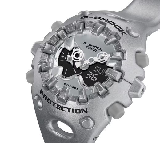 Montre Casio G-Shock GA-V01A argentée
