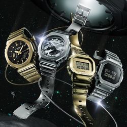 Casio G-Shock GM-2100YMG G-STEEL Golduhr