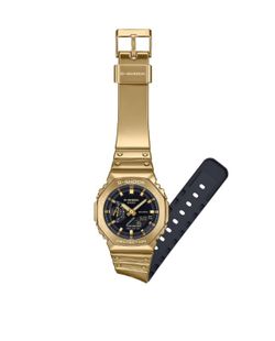 Casio G-Shock GM-2100YMG G-STEEL Golduhr