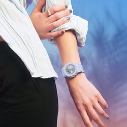 Reloj Casio G-Shock GMA-P2100 para mujer en color lila