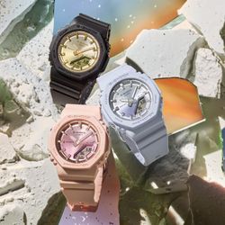 Reloj Casio G-Shock GMA-P2100 para mujer en color lila