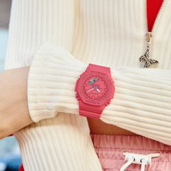 Reloj Casio G-Shock GMA-P2100 para mujer en color rosa