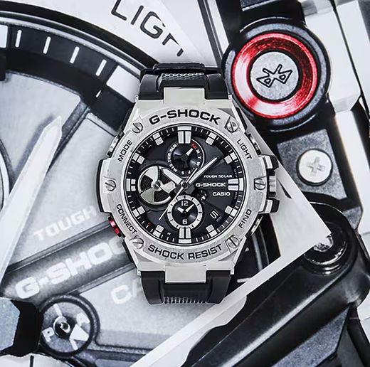 Reloj Casio G-Shock GST-B100D Bluetooth Tough Solar Black
